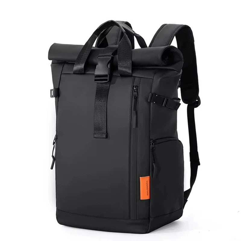 Men’s Roll-Top Laptop Backpack 16” – Waterproof Travel & Business Bag