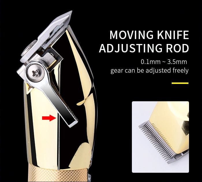 Kemei KM-5096 Electric Hair Clippers Gold