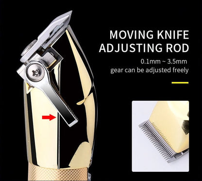 Kemei KM-5096 Electric Hair Clippers Gold