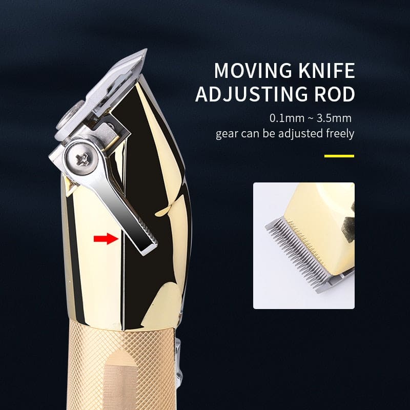 Kemei KM-5096 Electric Hair Clippers Gold