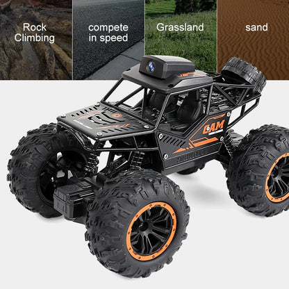 1:18 FPV RC Car with HD Camera – 4WD WiFi Remote Control Off Road Truck