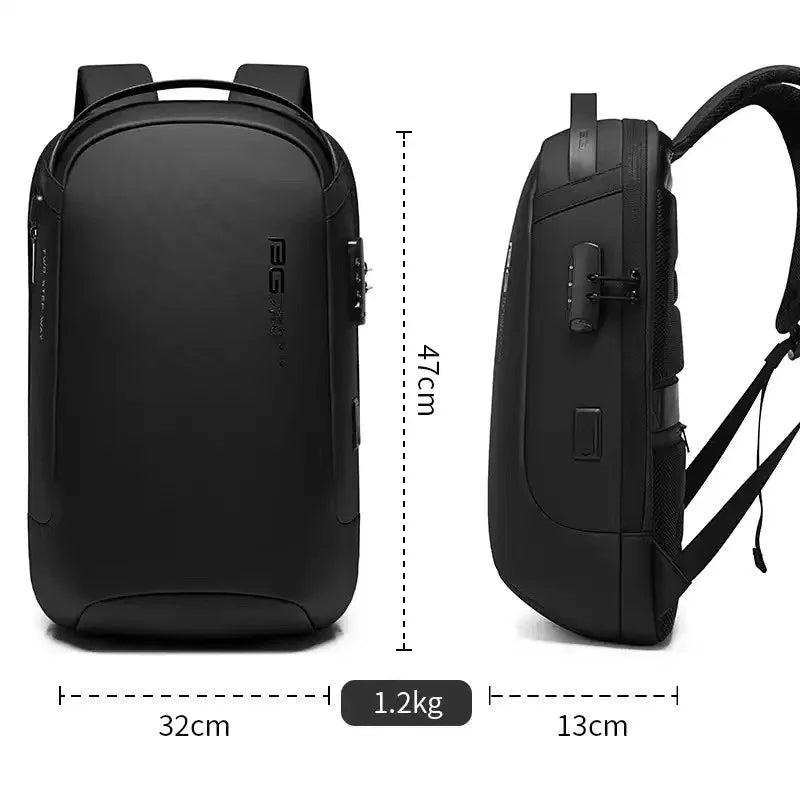 BANGE Unisex Multifunctional Notebook Fashion School Bag Waterproof And Anti-Theft Daily Business Mochila For Women Backpack