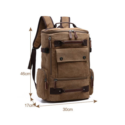 Vintage Canvas Backpack