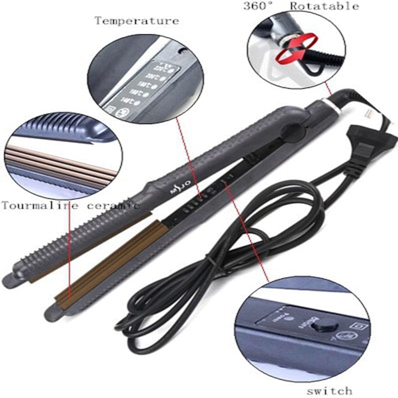 womens hair straightener and curler