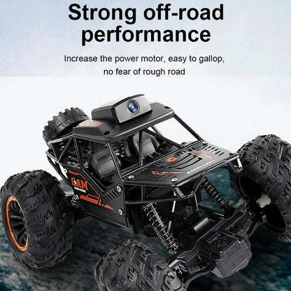 1:18 FPV RC Car with HD Camera – 4WD WiFi Remote Control Off Road Truck
