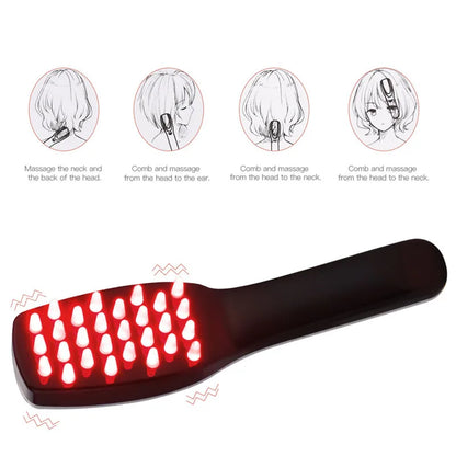 hair loss Phototherapy Vibration Massage Comb