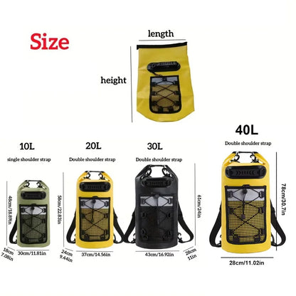 Waterproof Dry Bag Backpack 10L / 20L – Roll-Top Design