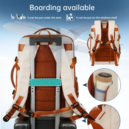 Unisex Business Laptop Backpack – Large Capacity Travel Design