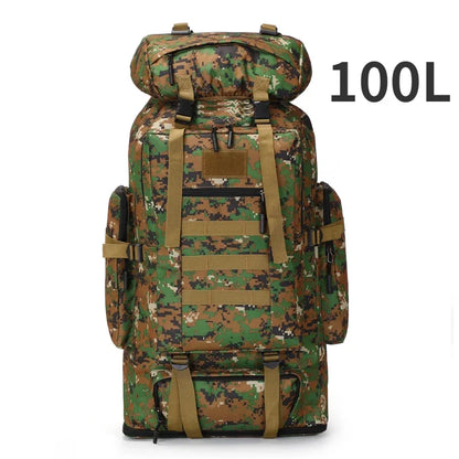 80L / 100L Tactical Hiking Backpack