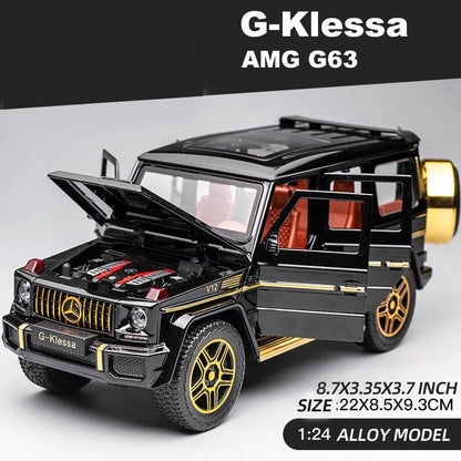 1:24 Alloy Diecast SUV – Light & Sound Model