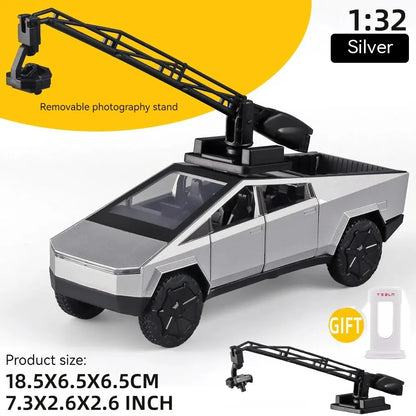 1:32 Diecast Pickup Truck & RV Trailer – Light & Sound