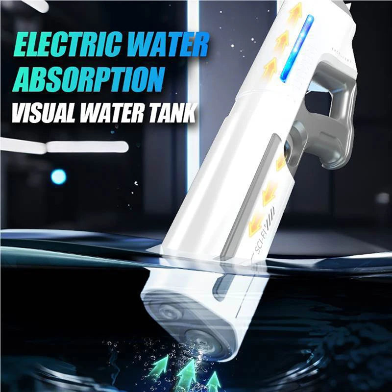 LED Electric Water Blaster – Automatic High-Pressure Gun