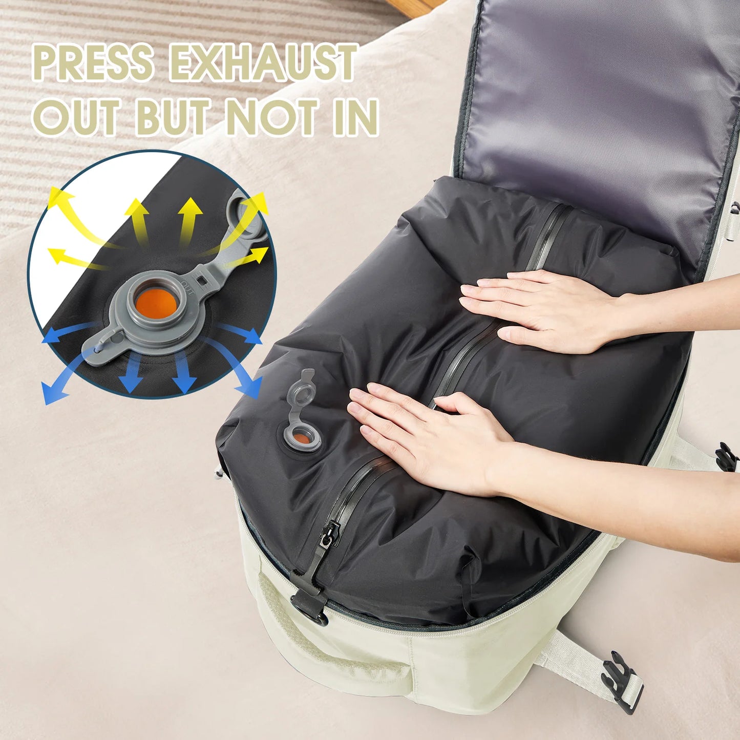 Ryanair Cabin Vacuum Compression Backpack