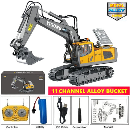 4WD RC Alloy Excavator / Dump Truck
