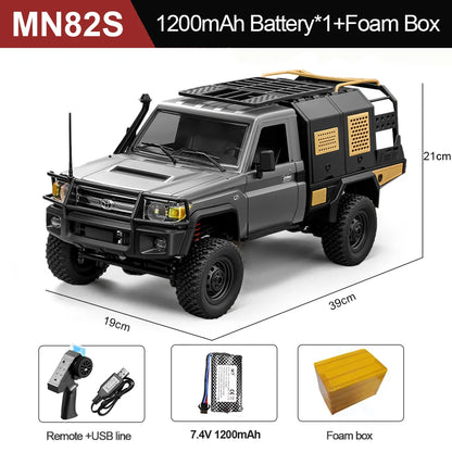 MN82S 1:12 scale 4WD RC crawler