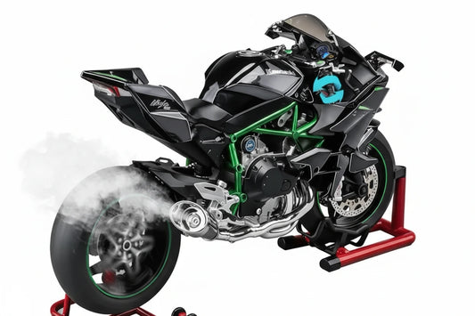 Key Start 1:9 H2 H2R Alloy Racing Motorcycle Model Diecast