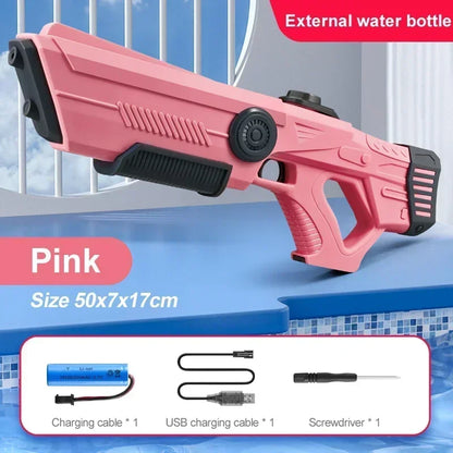 LED Electric Water Blaster – Automatic High-Pressure Gun