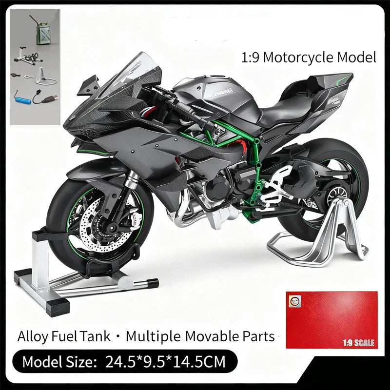 Key Start 1:9 H2 H2R Alloy Racing Motorcycle Model Diecast