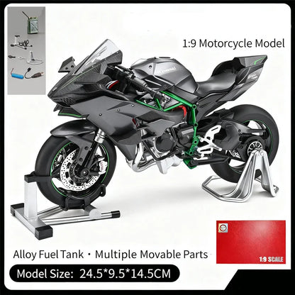 Key Start 1:9 H2 H2R Alloy Racing Motorcycle Model Diecast