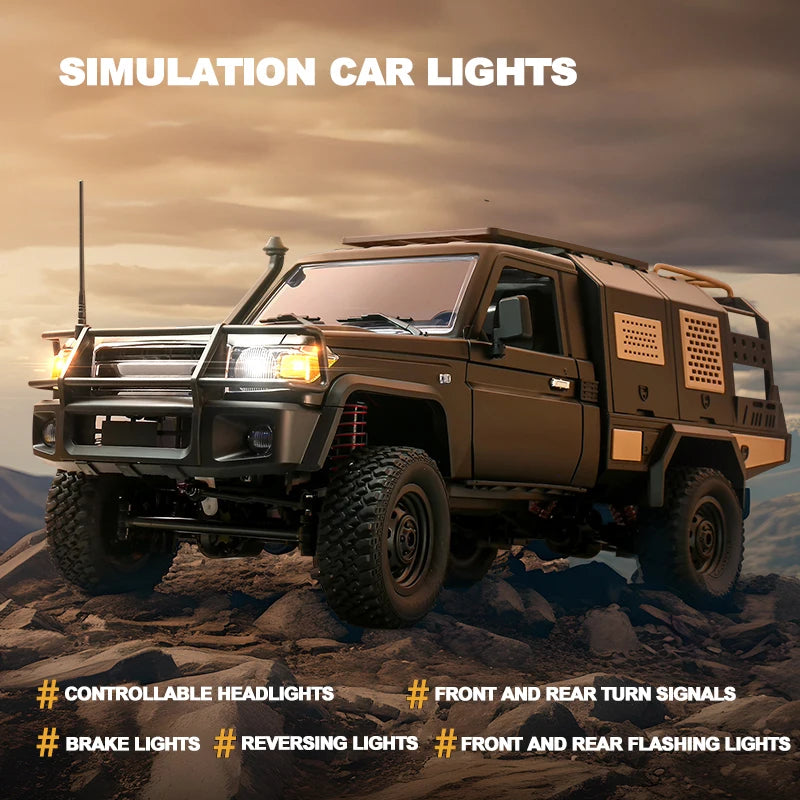MN82S 1:12 scale 4WD RC crawler