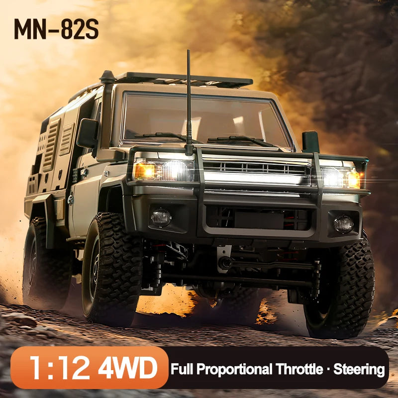 MN82S 1:12 scale 4WD RC crawler