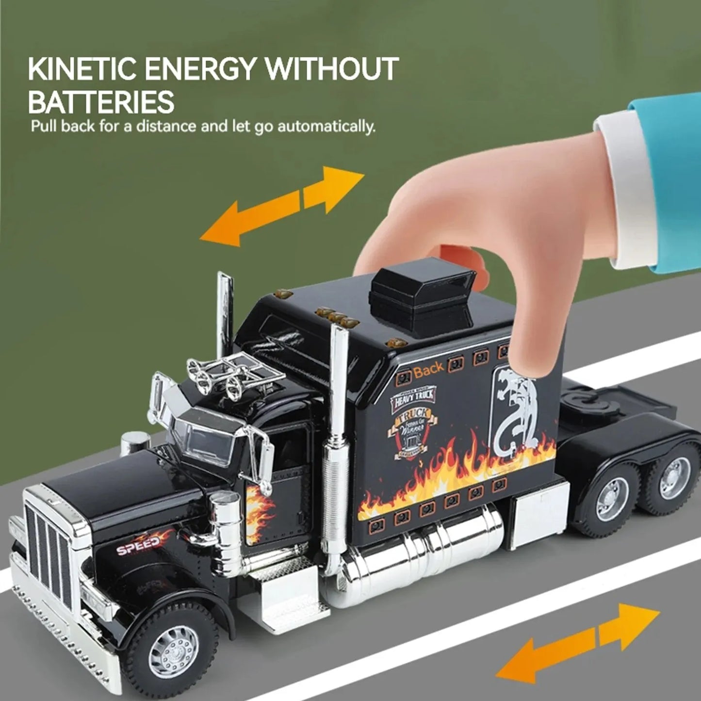 1:24 Scale Alloy Semi Truck – Lonestar Edition