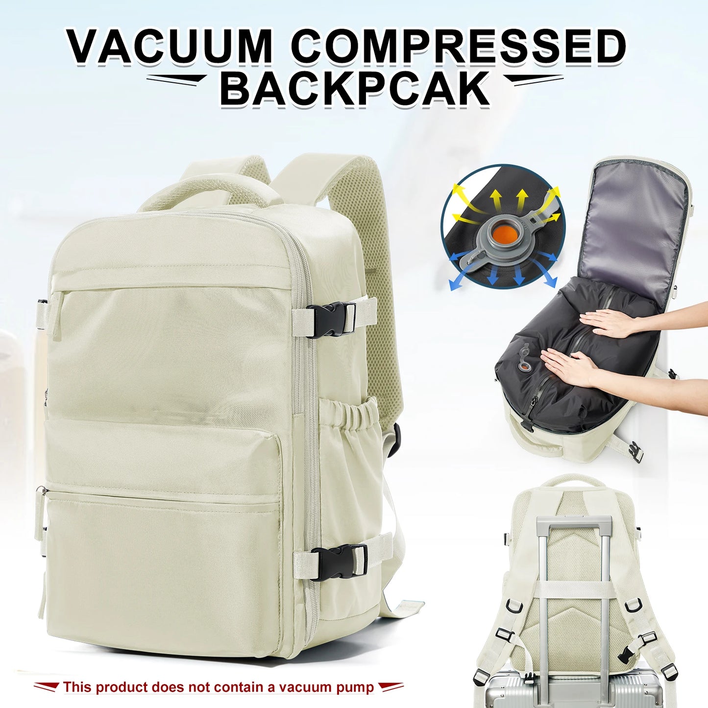 Ryanair Cabin Vacuum Compression Backpack