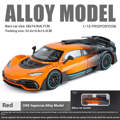 1:18 AMG ONE Diecast Model Car with Sound & Lights