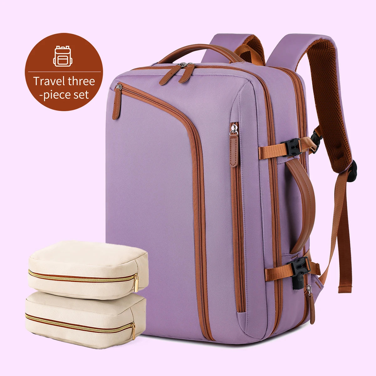 Unisex Business Laptop Backpack – Large Capacity Travel Design