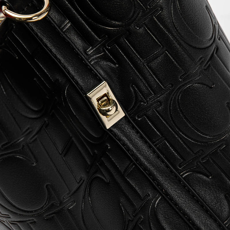 CHCH Luxury Embossed Tote – Structured Shoulder Bag