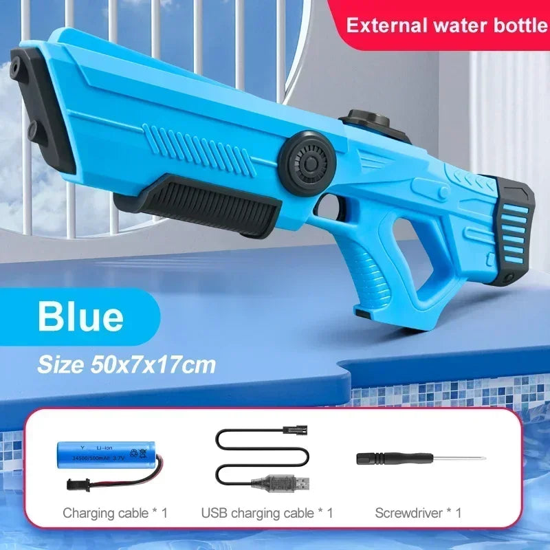 LED Electric Water Blaster – Automatic High-Pressure Gun