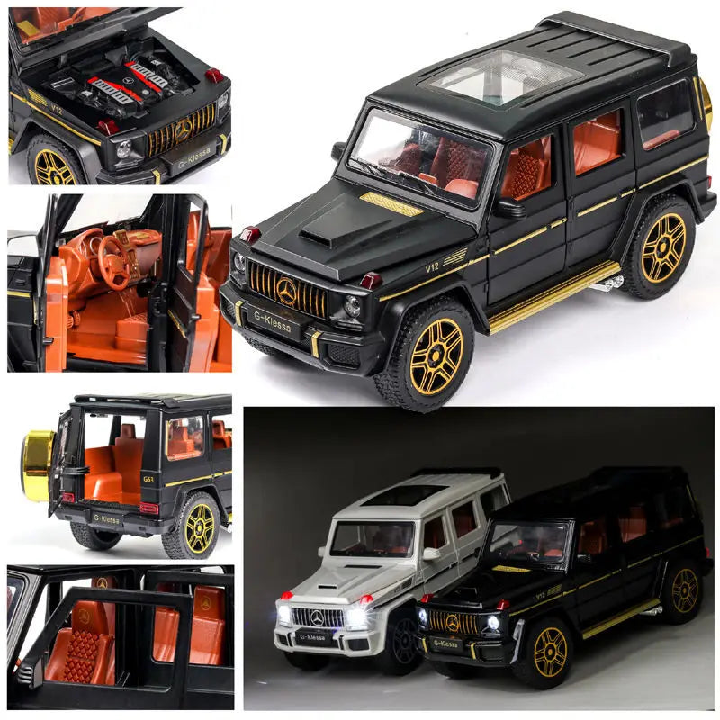 1:24 Alloy Diecast SUV – Light & Sound Model
