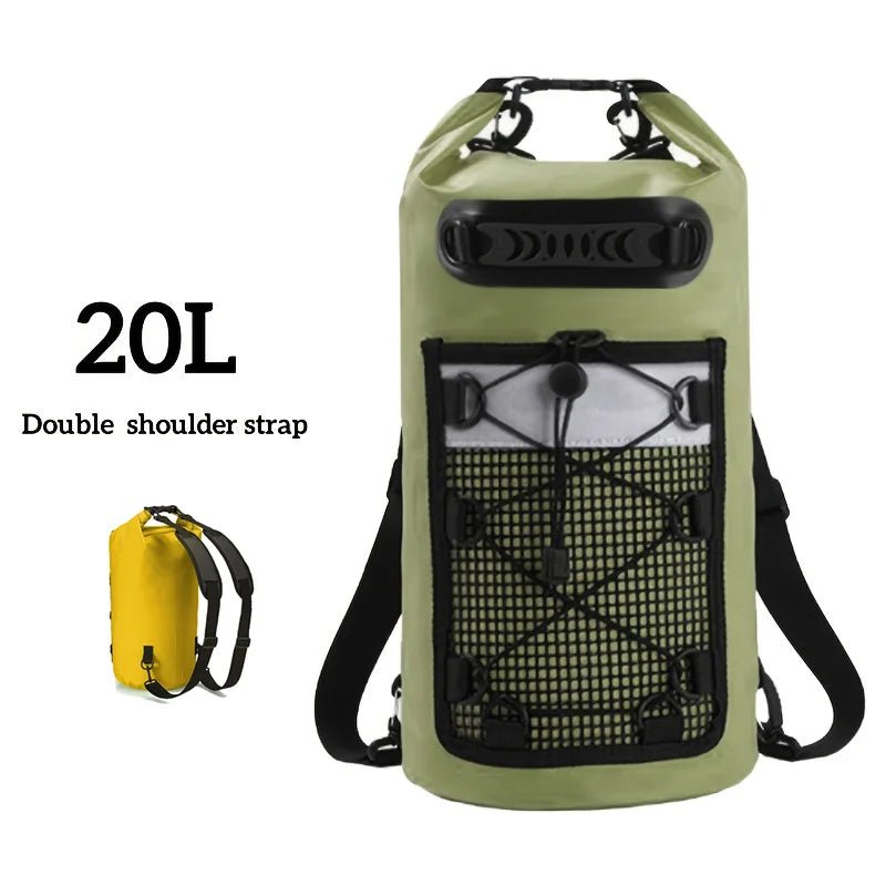 Waterproof Dry Bag Backpack 10L / 20L – Roll-Top Design