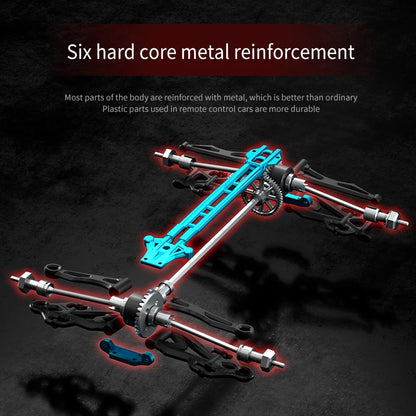 1:16 Brushless 4WD RC Car – 70KM/H Off-Road Model