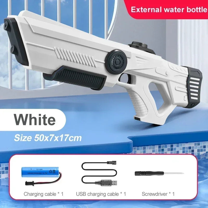 LED Electric Water Blaster – Automatic High-Pressure Gun