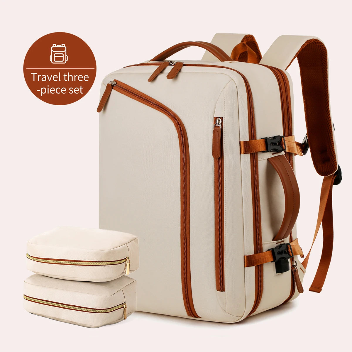 Unisex Business Laptop Backpack – Large Capacity Travel Design