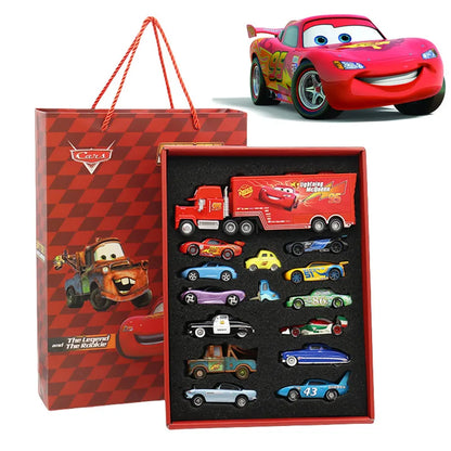 Diecast Racing Car Set – 8 / 13 / 15 Piece Collection