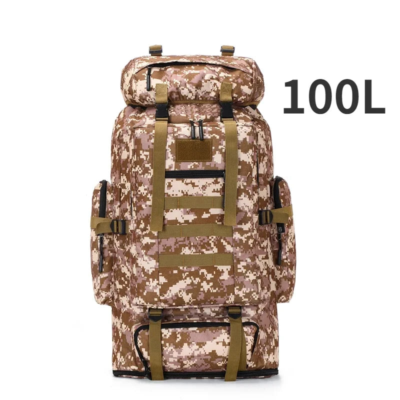 80L / 100L Tactical Hiking Backpack