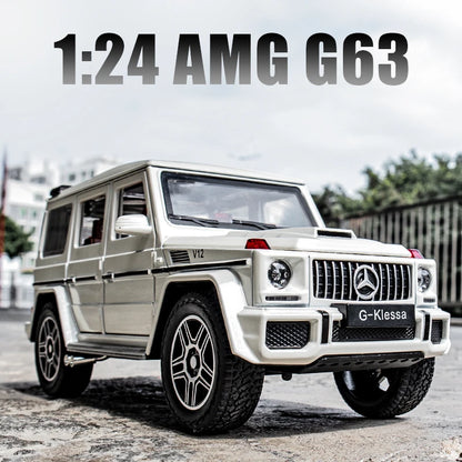 1:24 Alloy Diecast SUV – Light & Sound Model