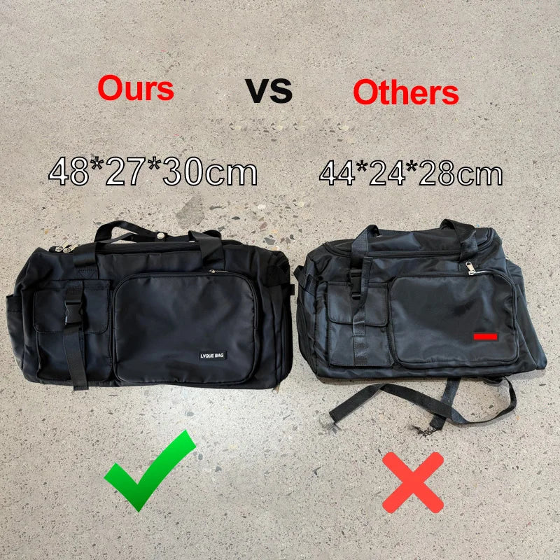 Women’s Gym & Travel Duffel Bag – Dry Wet Compartment Weekender