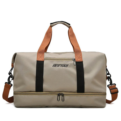 Travel Weekender Duffel with Shoe Compartment