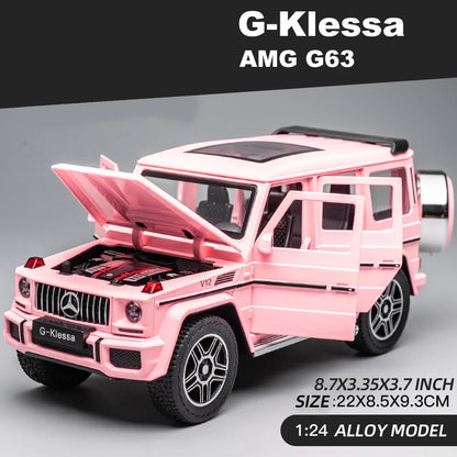 1:24 Alloy Diecast SUV – Light & Sound Model