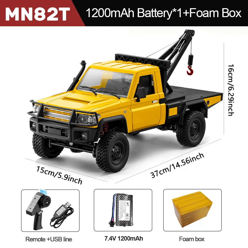 MN82S 1:12 scale 4WD RC crawler