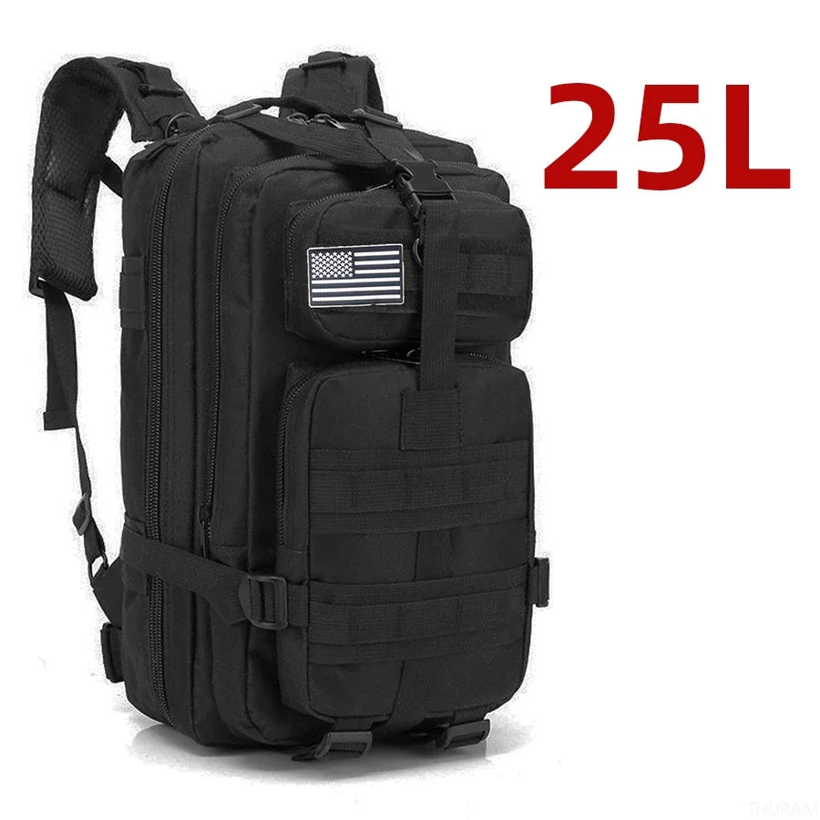 25L / 50L Tactical Outdoor Backpack – Waterproof Nylon