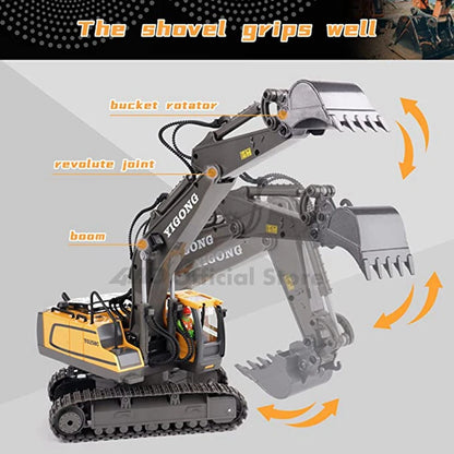 4WD RC Alloy Excavator / Dump Truck
