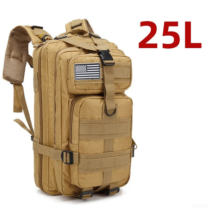 25L / 50L Tactical Outdoor Backpack – Waterproof Nylon