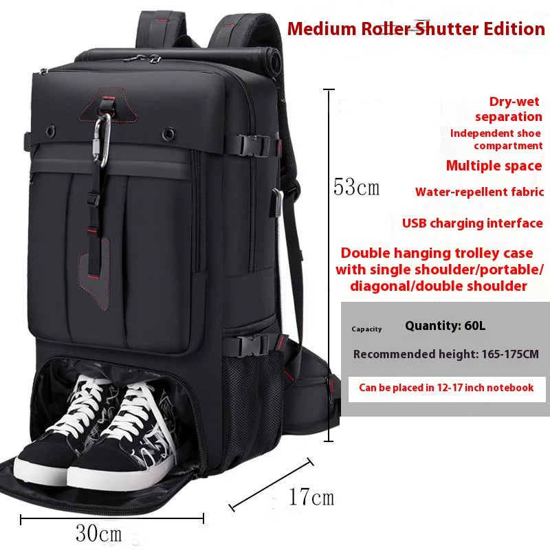 35/60/70L Large Capacity Travel Backpack