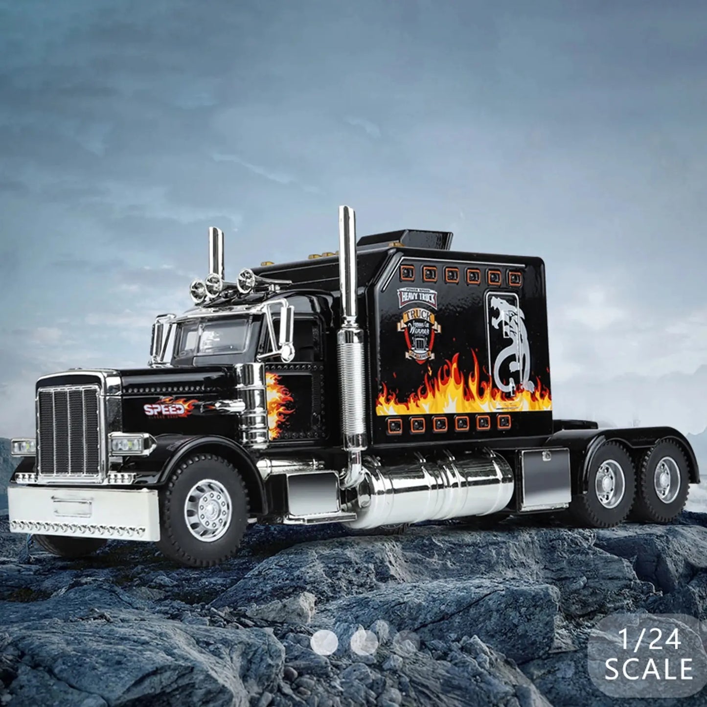 1:24 Scale Alloy Semi Truck – Lonestar Edition