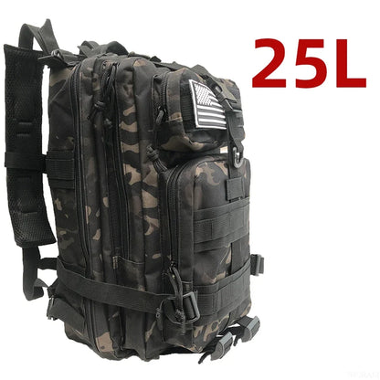25L / 50L Tactical Outdoor Backpack – Waterproof Nylon