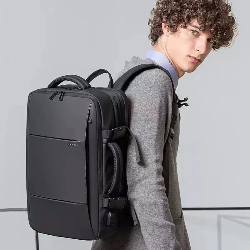 BANGE Travel Backpack Men Business Backpack